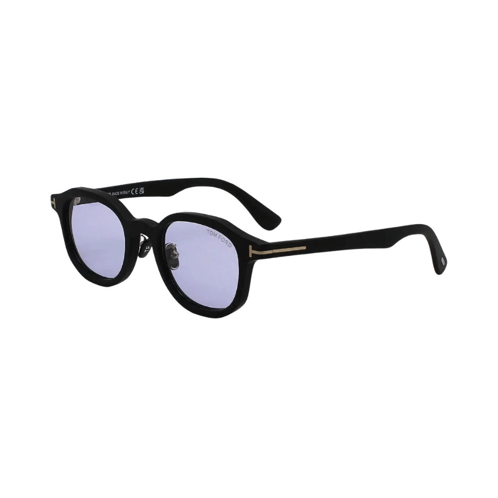Tom Ford: FT1149-D/S Matte Black, Light Purple Sunglasses - Buy